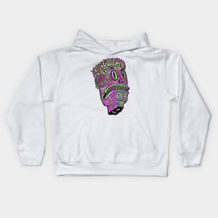 Devil(pink/green) Kids Hoodie